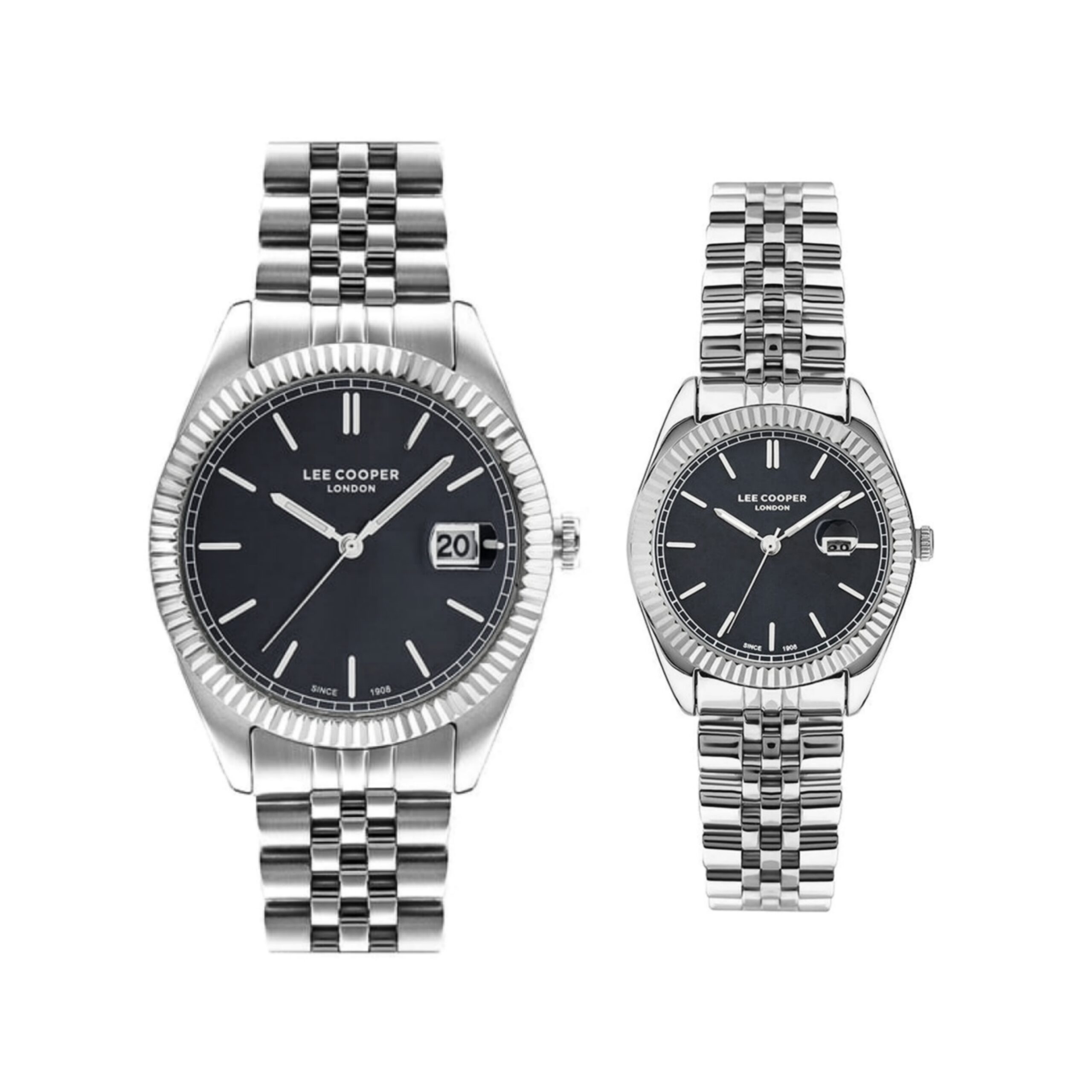 ساعت عقربه ای ست لی کوپر مدل LC07215.550 - LC07326.550 4 ساعت عقربه ای ست لی کوپر مدل LC07215.550 - LC07326.550