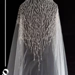 تور سر عروس کد 576