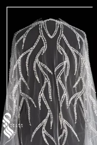 تور سر عروس کد 578