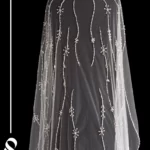 تور سر عروس کد 581