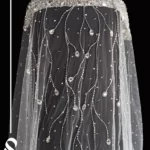 تور سر عروس کد 582 1 تور سر عروس کد 582