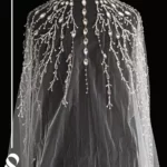 تور سر عروس کد 585