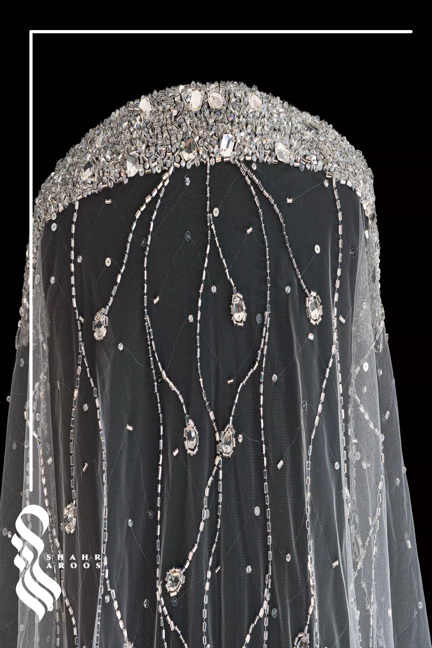 تور سر عروس کد 582 4 تور سر عروس کد 582