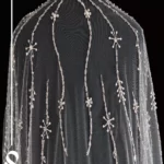 تور سر عروس کد 581