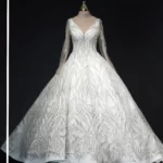 لباس عروس مدل اطلس