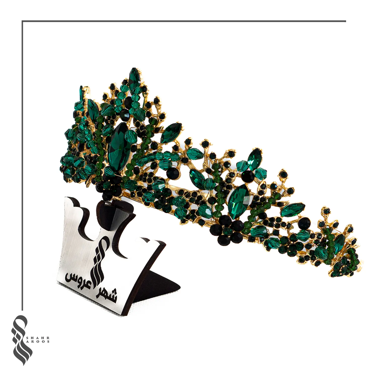 تاج رنگی کد 107 4 تاج عروس کد 107