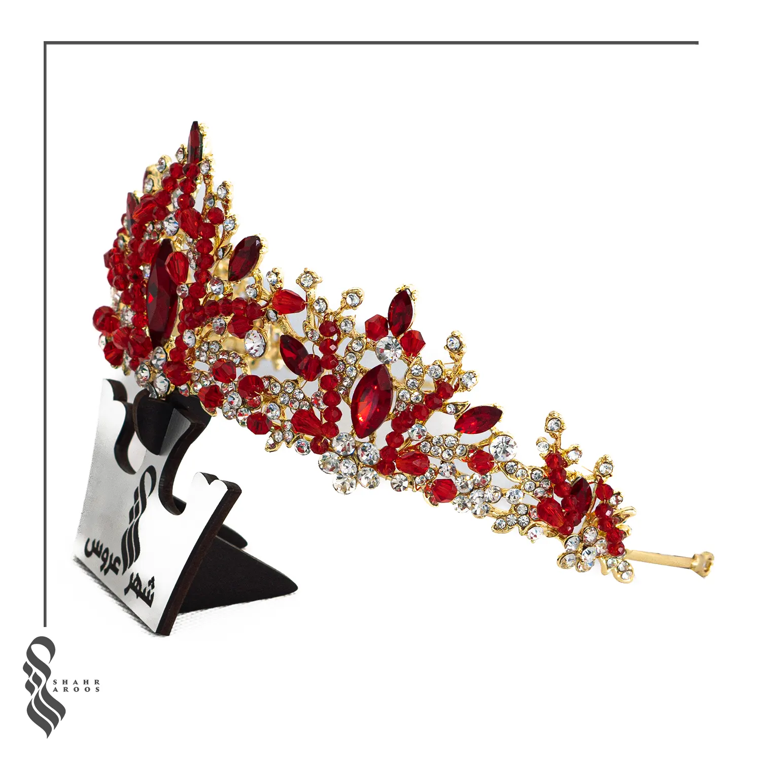 تاج رنگی کد 286 4 تاج عروس کد 286