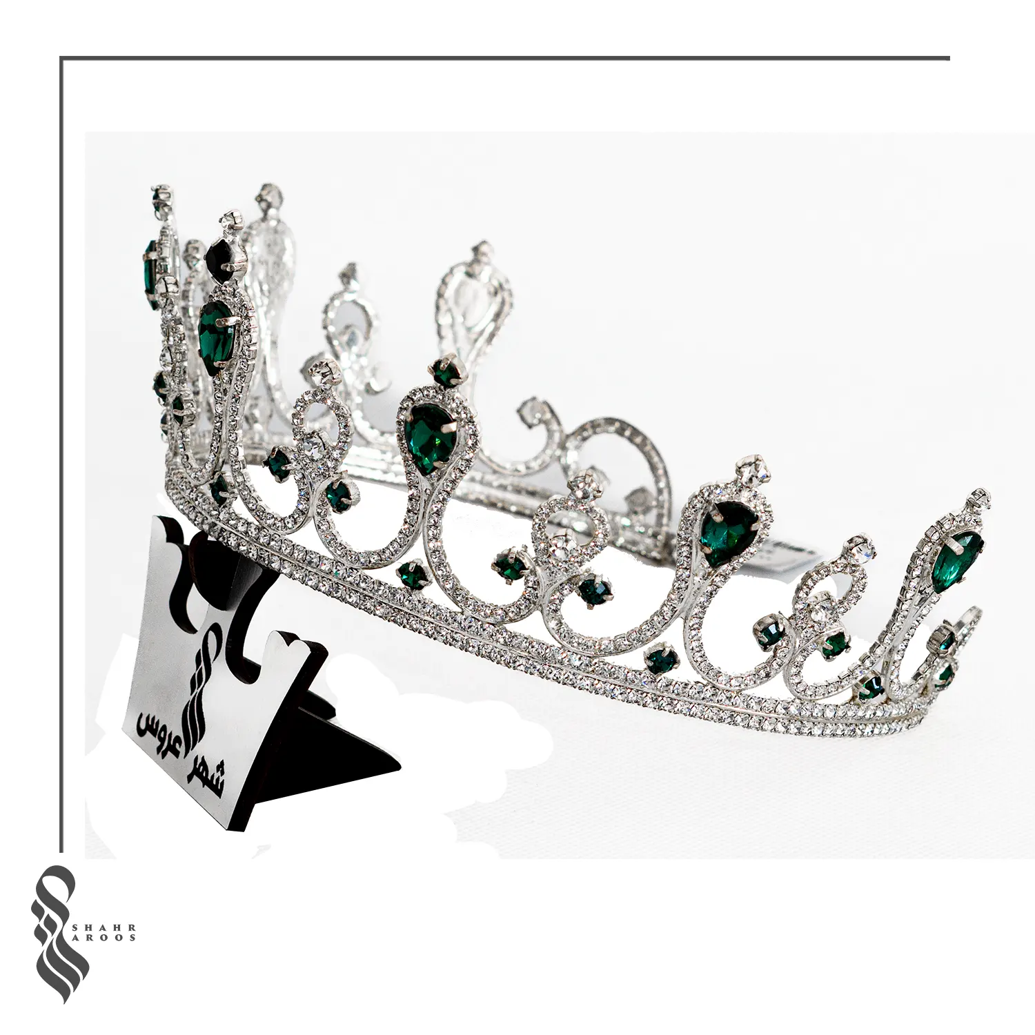 تاج رنگی کد 003 4 تاج عروس کد 003