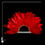 باد بزن پر قرمز