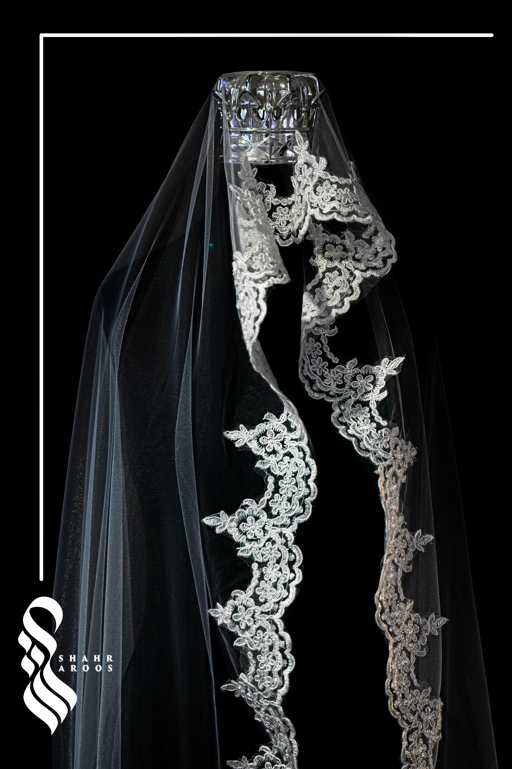 تور سر عروس دانتل کد 625 4 تور سر عروس کد 625