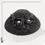 کلاه آیدا مشکی کد 06