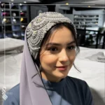 شال حجاب طوسی کد 2 1 شال حجاب طوسی کد 2