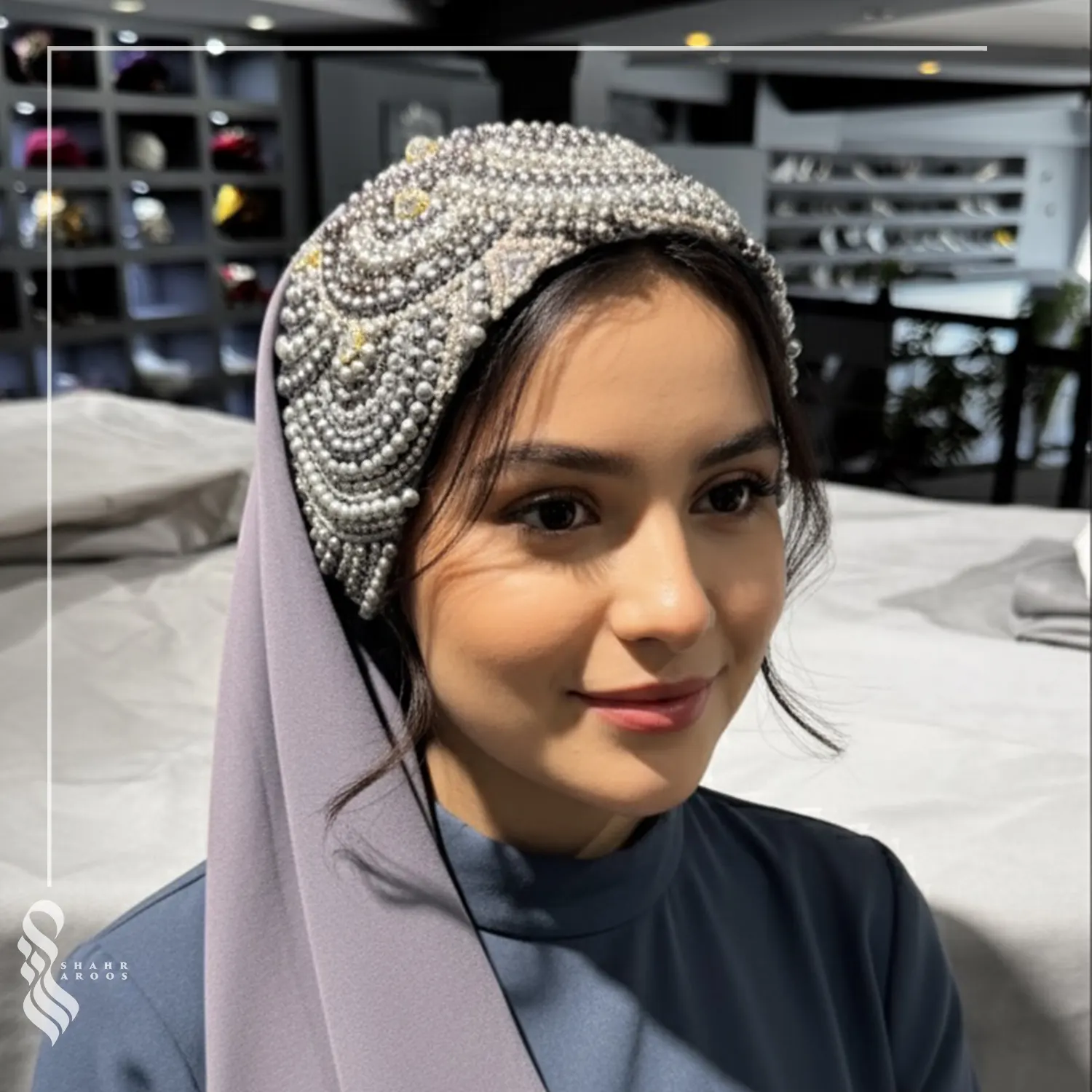 شال حجاب طوسی کد 2 3 شال حجاب طوسی کد 2