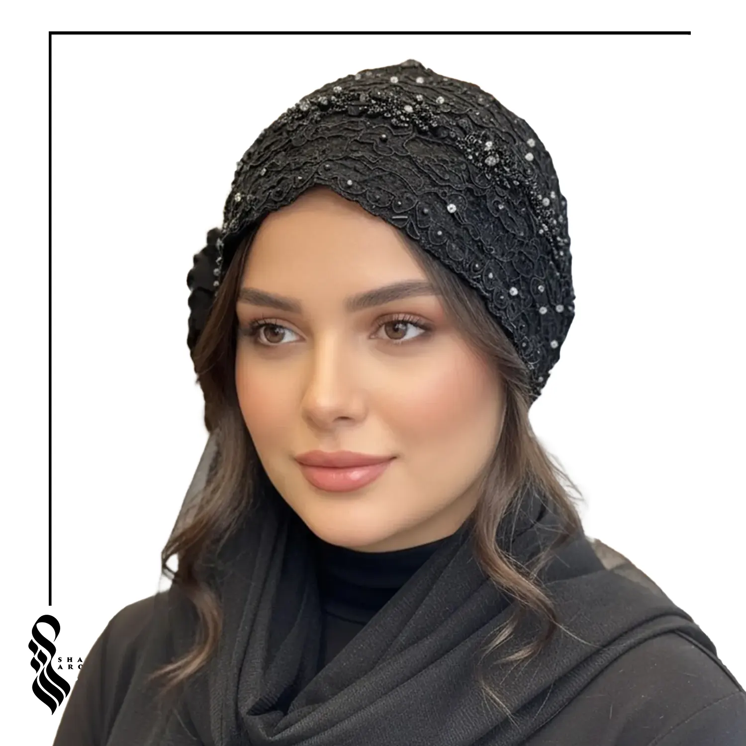 توربان مشکی کد 32 3 توربان مشکی کد 32