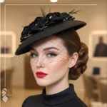 کلاه آیدا مشکی کد 01 1 کلاه آیدا مشکی کد 01