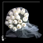 دسته گل عروس کد 23