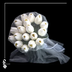 دسته گل عروس کد 23