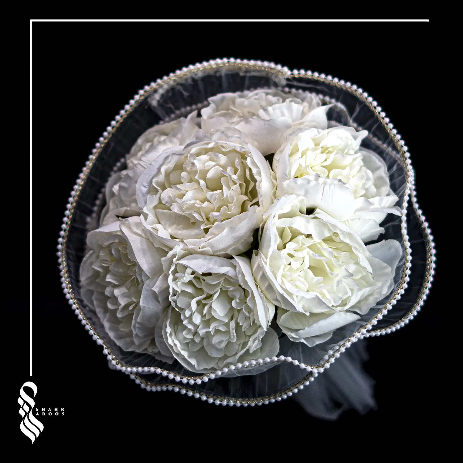 دسته گل عروس کد 26