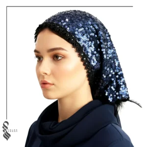 توربان سرمه ای کد 45