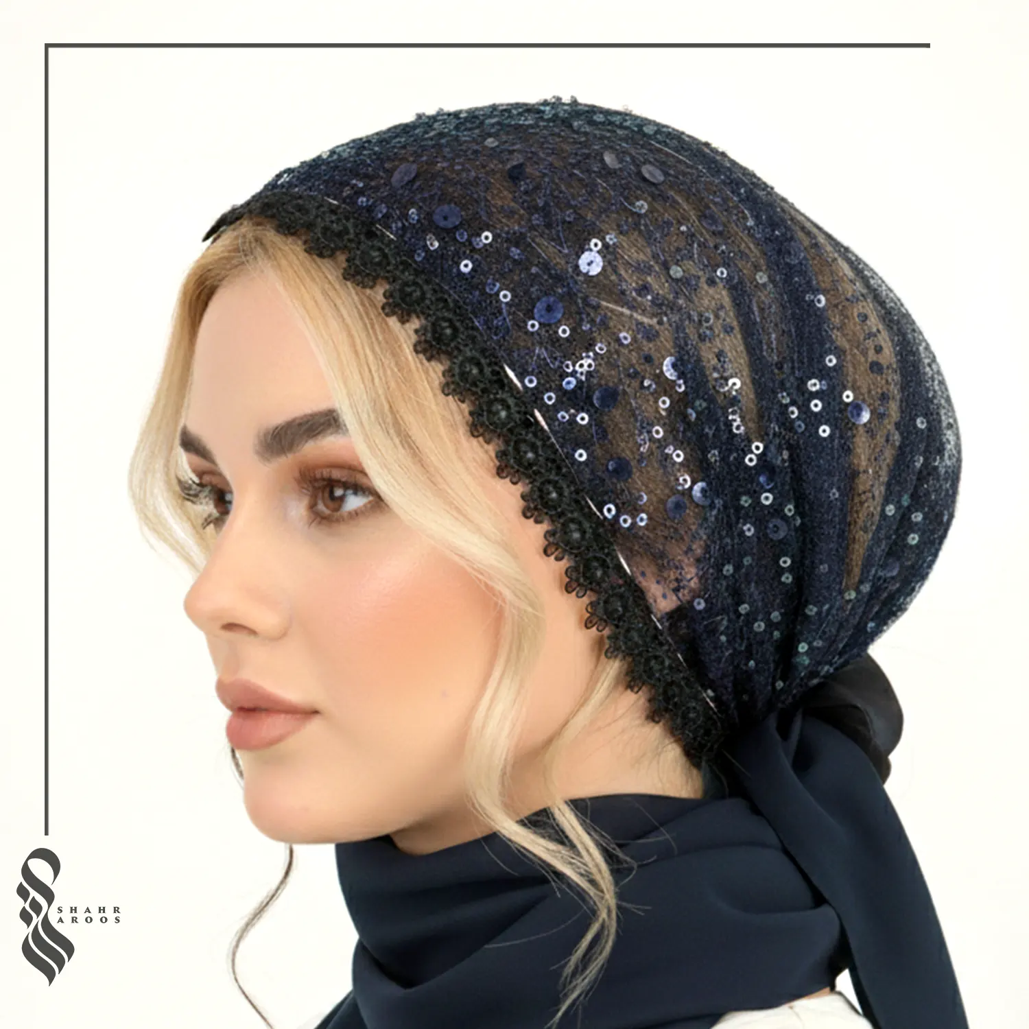 توربان سرمه ای کد 44 5 توربان سرمه ای کد 44