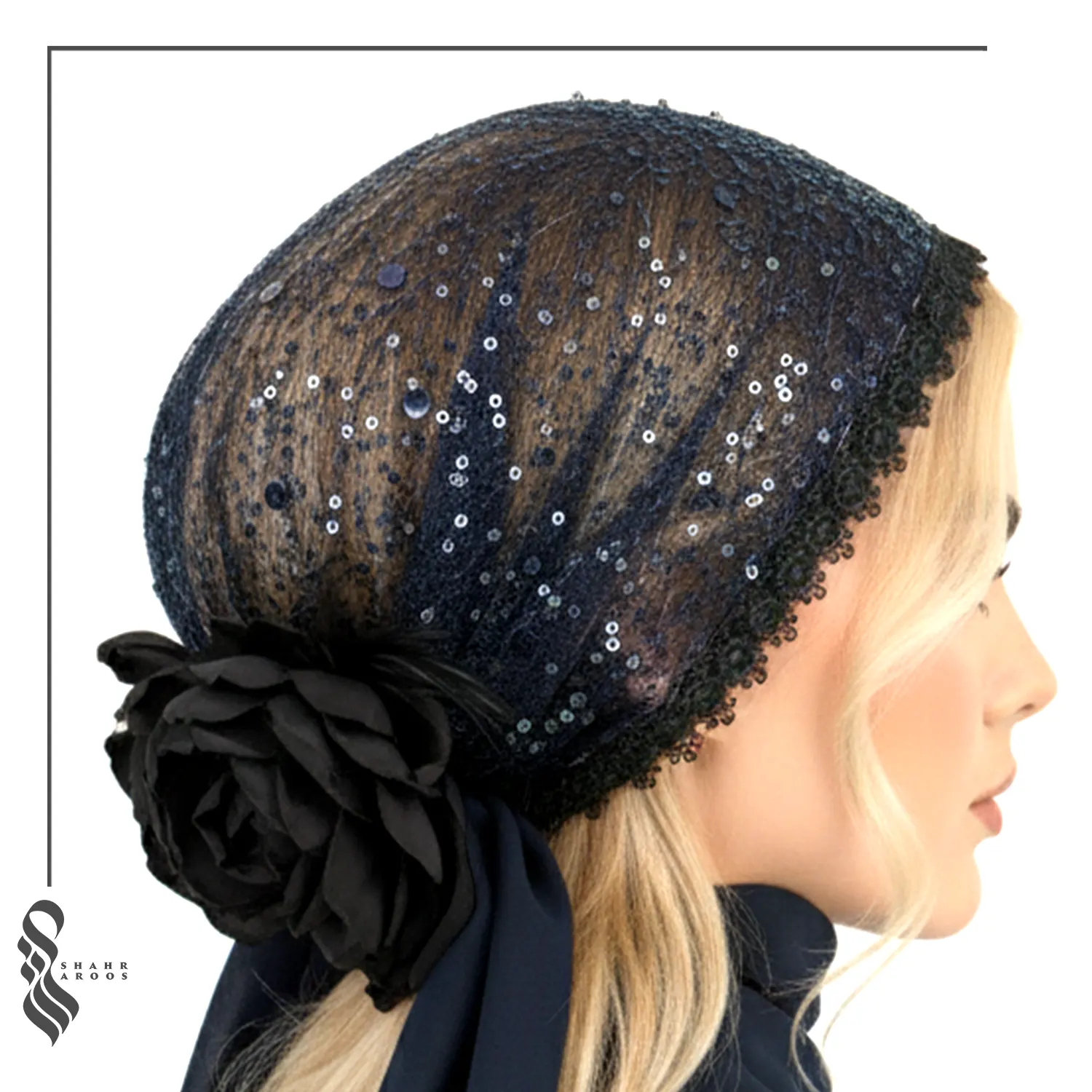 توربان سرمه ای کد 44 4 توربان سرمه ای کد 44