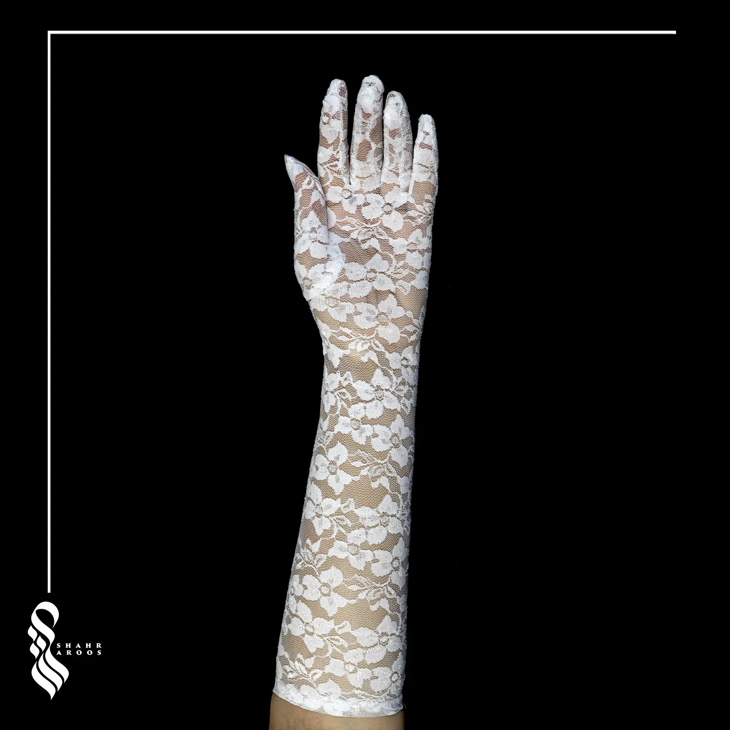 دستکش دانتل عروس کد 10 4 دستکش دانتل عروس کد 10