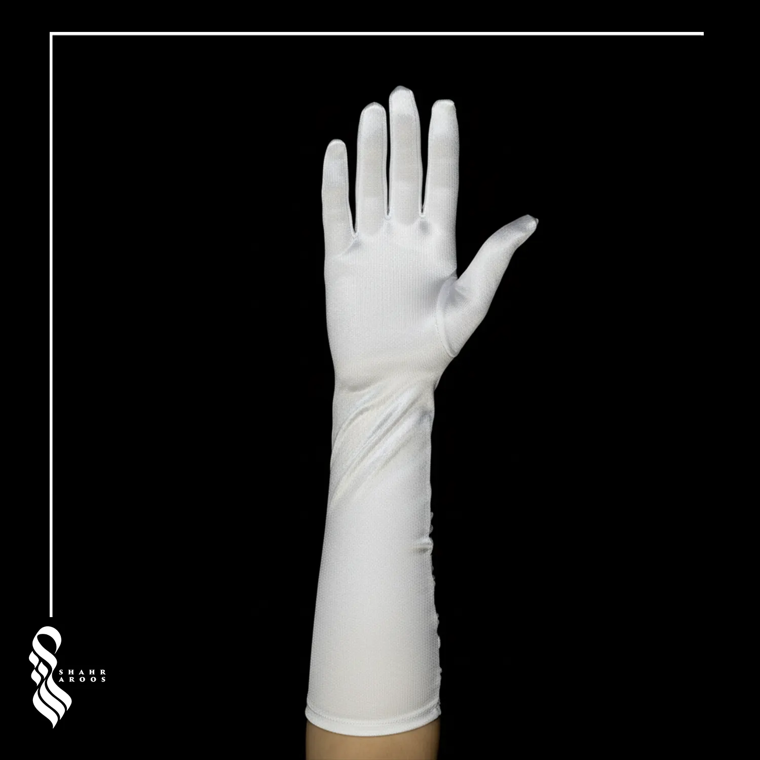 دستکش ساتن عروس کد 11 4 دستکش ساتن عروس کد 11