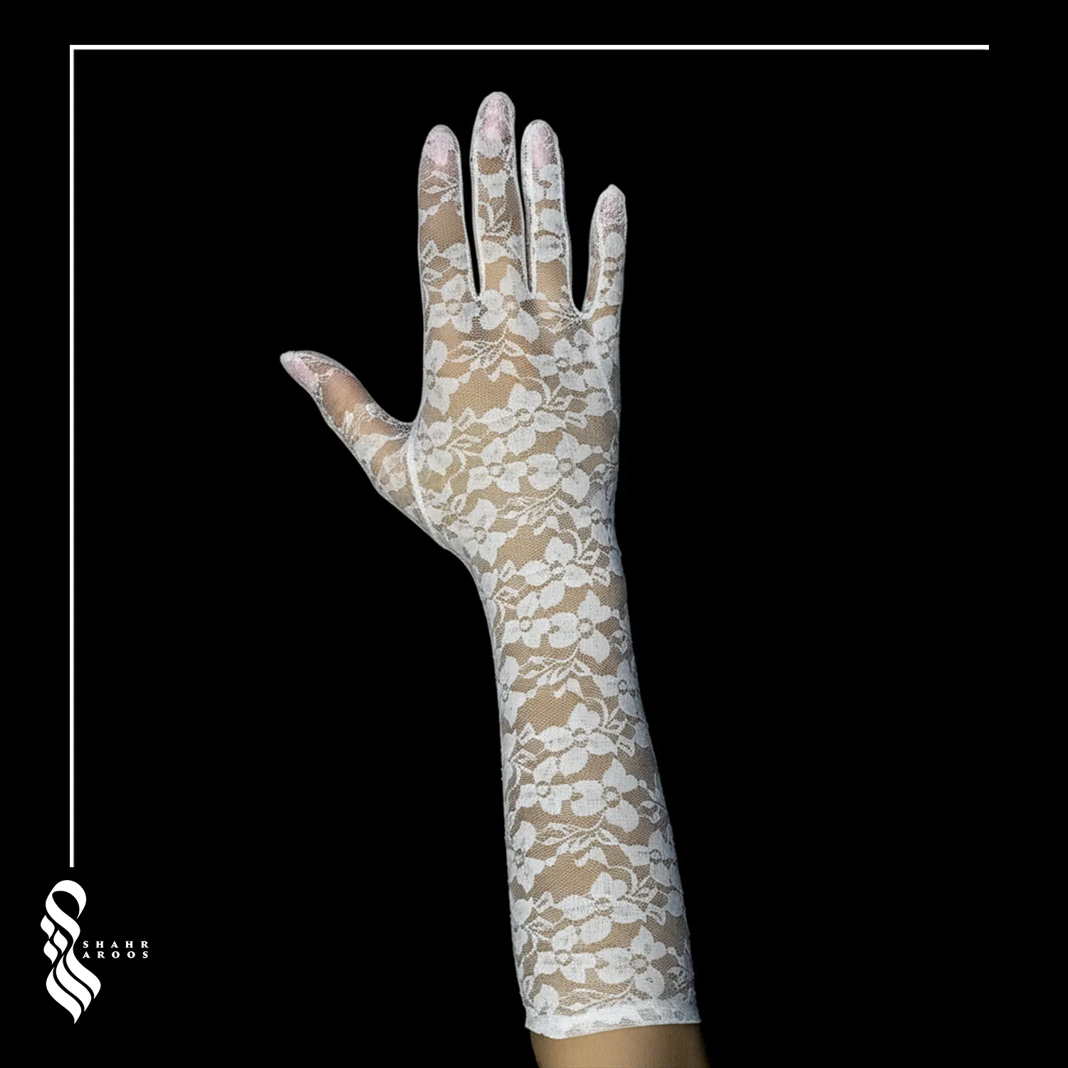 دستکش دانتل عروس کد 10 3 دستکش دانتل عروس کد 10